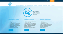 Desktop Screenshot of businessinformationgroup.com
